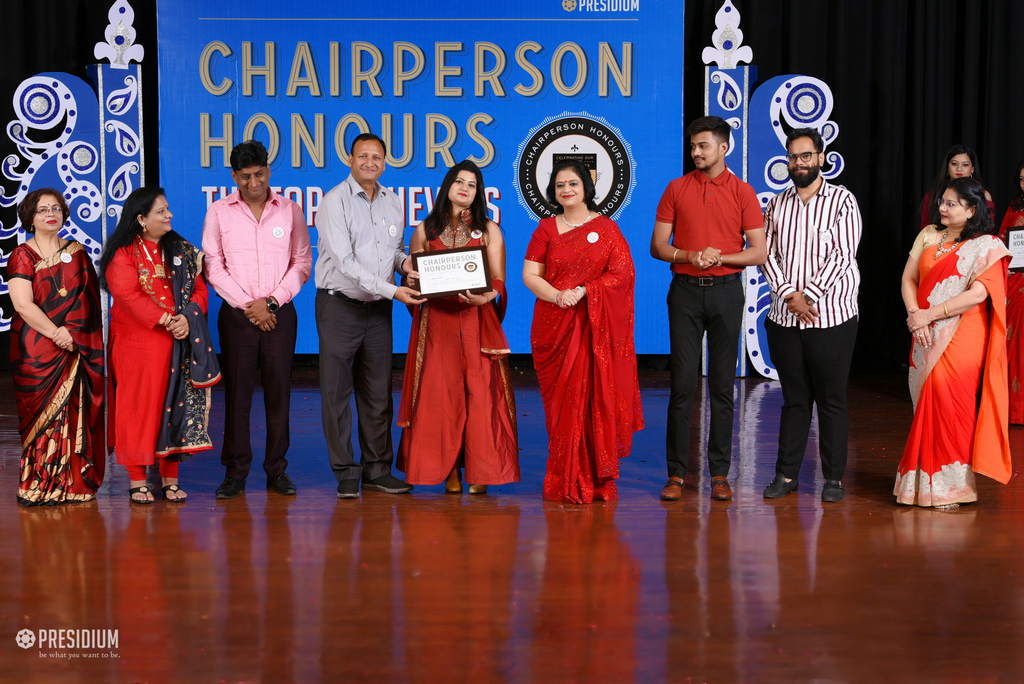 Presidium Rajnagar, CHAIRPERSON HONOURS’19: TEACHERS RECEIVE THE MOST PRESTIGIOUS HONOUR